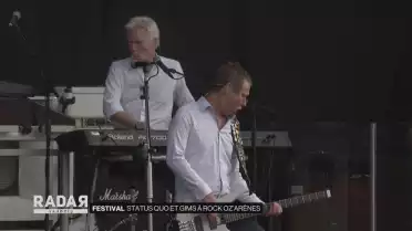 Status Quo et Gims à Rock Oz&#039;Arènes