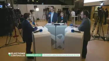 Cantonales VD 2022: 1er tour - émission de 19h30