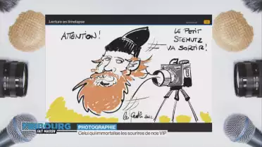 Celui qui immortalise les sourires de nos VIP