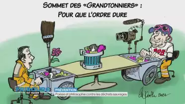 Poésie et philosophie contre les déchets sauvages