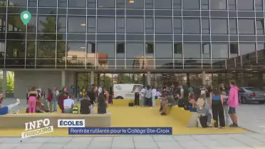 Le Collège Sainte-Croix de retour dans ses murs