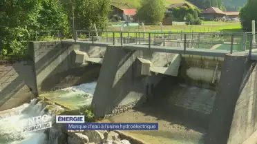 L&#039;usine hydroélectrique de Charmey est à l&#039;arrêt faute d&#039;eau