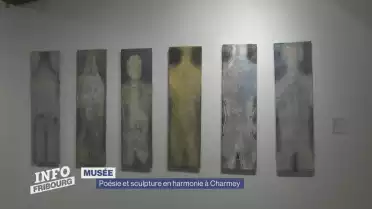 Poésie et sculpture en harmonie à Charmey