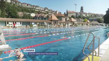 Succès pour les piscines de la Motta et de Bulle