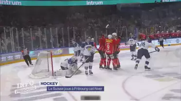 L&#039;équipe Suisse de hockey joue à Fribourg cet hiver