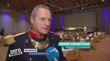 La Landwehr en fête à Fribourg