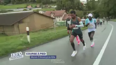 Les atlètes fribourgeois cartonnent à Morat-Fribourg.