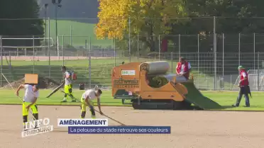 Football: le stade du Platy reprend des couleurs