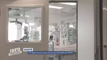 Fin des travaux pour les soins intensifs de l&#039;HFR