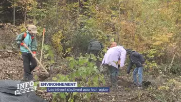 Les élèves s&#039;activent pour leur région