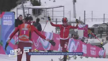 Qualification et médaille pour deux skieurs fribourgeois