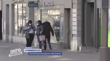 Horaires prolongés pour les commerces de Fribourg