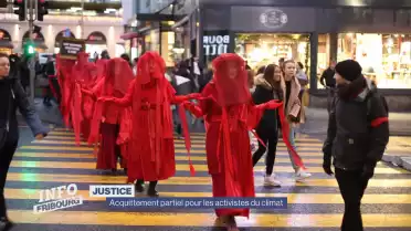 Acquittement partiel pour les activistes du climat