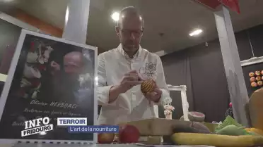 Le sculpteur de fruits et légumes