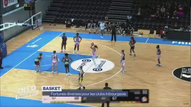 Fortunes diverses pour les basketteurs fribourgeois