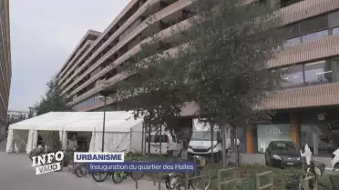 Inauguration du quartier des Halles