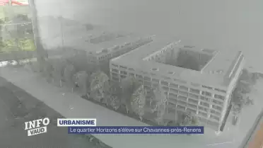 Le quartier Horizons s&#039;élève sur Chavannes-près-Renens