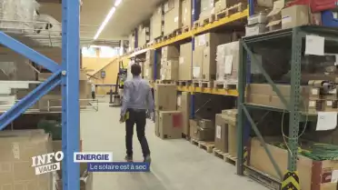 L&#039;énergie solaire est à sec