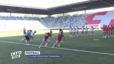 Large victoire de l&#039;équipe Suisse