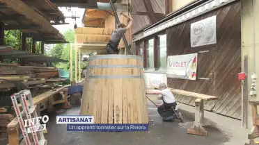 Un apprenti tonnelier sur la Riviera
