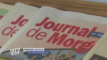 Cédric Jotterand, rédacteur en chef du Journal de Morges