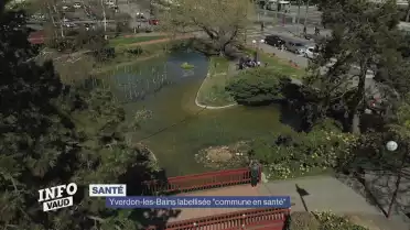 Yverdon-les-Bains labellisée &quot;commune en santé&quot;