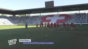 Euro féminin 2025: la Suisse candidate