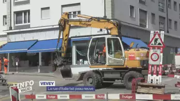 La rue d&#039;Italie fait peau neuve