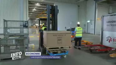 Les exportations vaudoises à la hausse