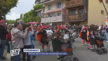 Retour de la Fête des vendanges à Lutry