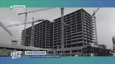Le CHUV croît depuis 40 ans