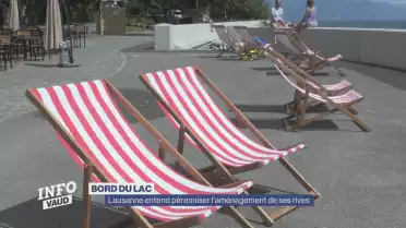 Lausanne entend pérenniser l&#039;aménagement de ses rives
