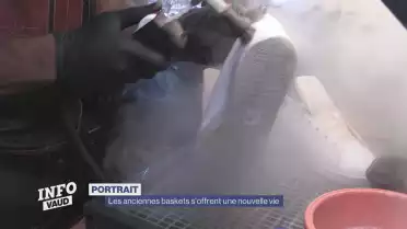 Les anciennes baskets s&#039;offrent une nouvelle vie