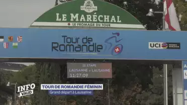 Le grand départ à Lausanne pour le Tour de Romandie féminin