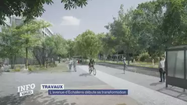 L’avenue d’Echallens débute sa transformation