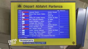 Un voyage à deux pour 39 fr.