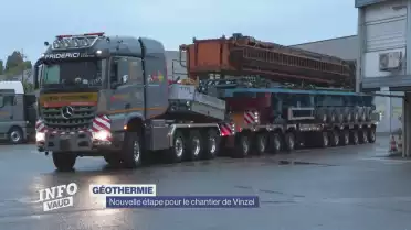 Nouvelle étape pour le chantier de géothermie de Vinzel