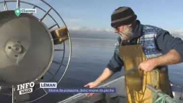 Moins de poissons donc moins de pêche