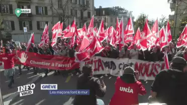 Les maçons font le mur