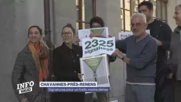 Des signatures pour moins de trafic