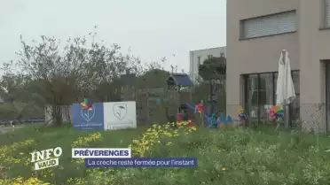 La crèche de Préverenges reste fermée pour l&#039;instant