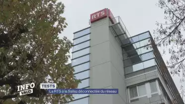La RTS à la Sallaz déconnectée du réseau