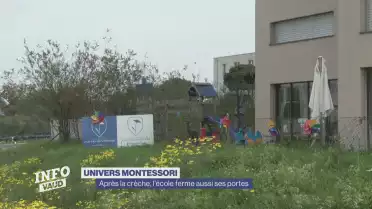 Après la crèche, c&#039;est l&#039;école Montessori qui ferme