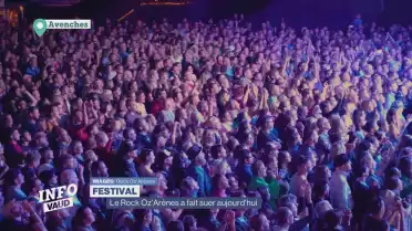 Le Rock Oz&#039;Arènes a fait suer aujourd&#039;hui
