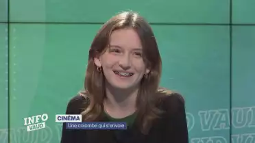 Une colombe qui s&#039;envole