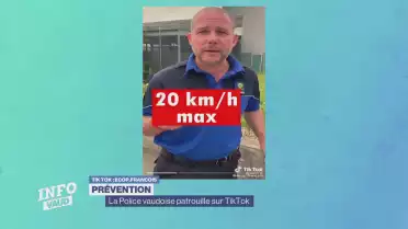 La police vaudoise patrouille sur TikTok