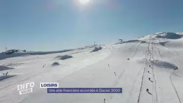 Une aide financière accordée à Glacier 3000