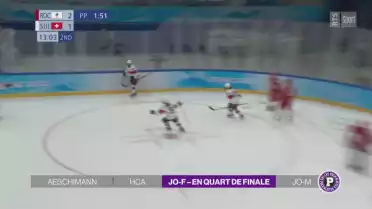 Les hockeyeuses suisses qualifiée pour les quarts de finale