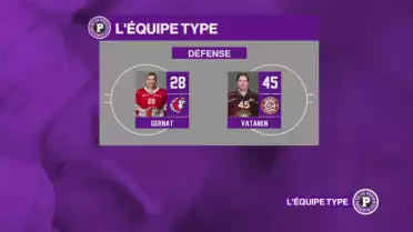 Voici l&#039;équipe type de la semaine