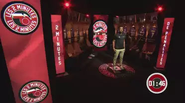 2 minutes de pénalité pour le genevois Vincent Praplan.
